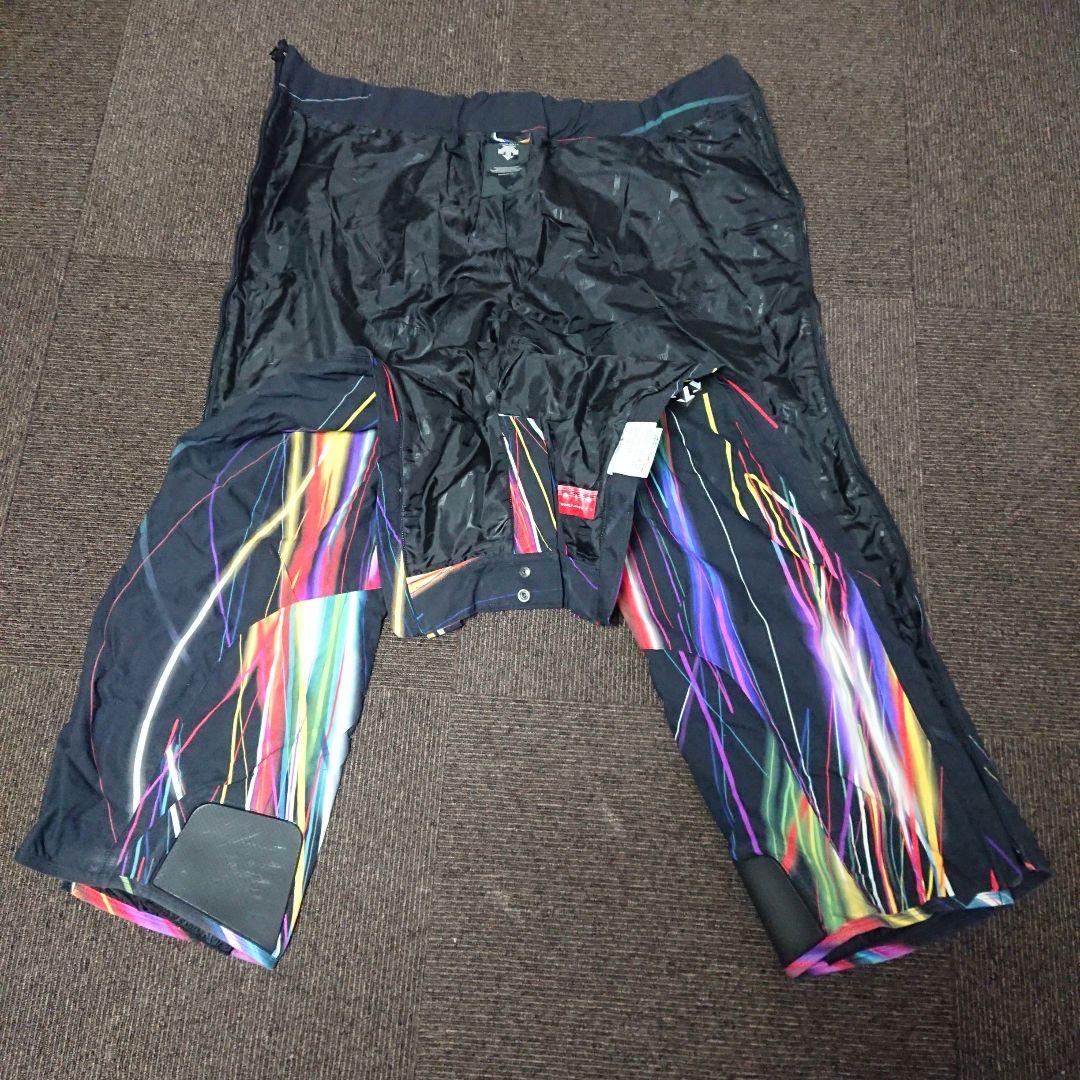 送料無料【DESCENTE】上級スキーウェア上下セットアップ L/L