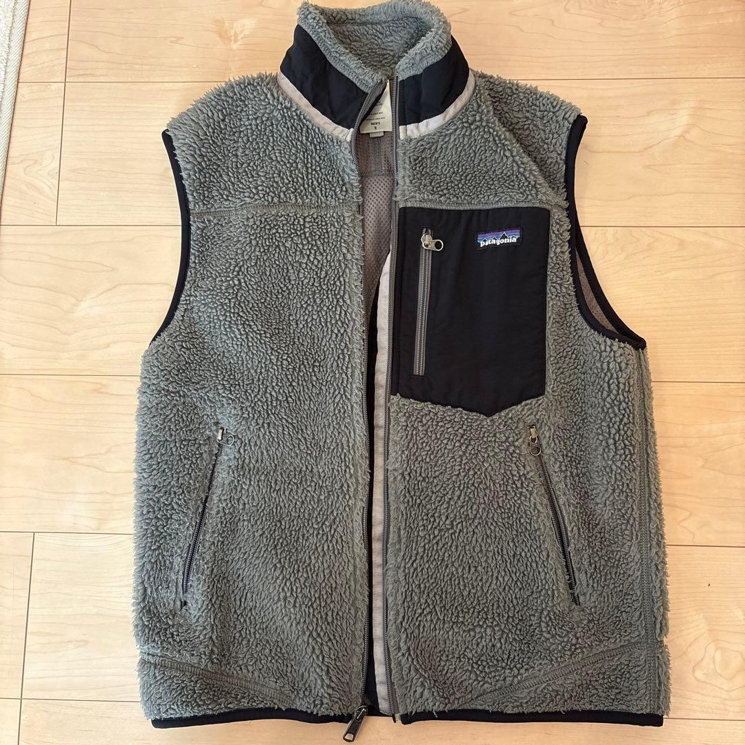 patagonia メンズ フリースベスト S