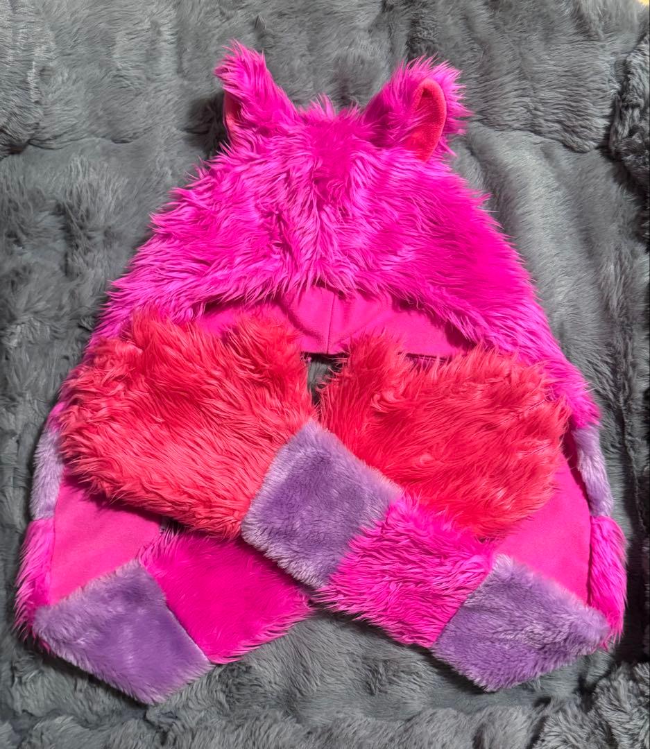 ディズニー チェシャ猫 マフラーキャップ