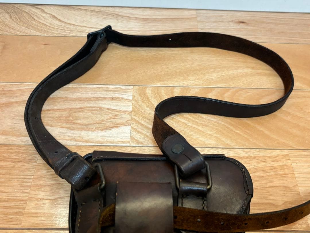 南部十四年式 拳銃嚢 斜革付