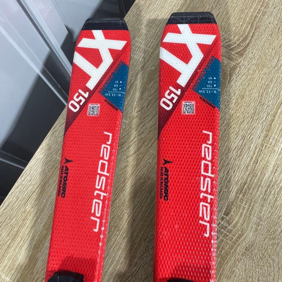 ATOMIC150cm24/24.5cmストック105cmスキーセット
