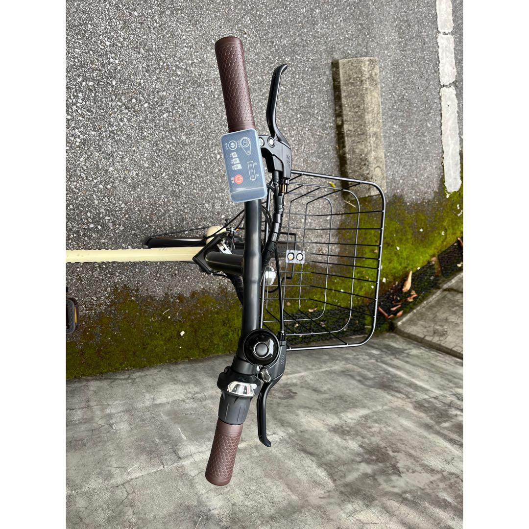 【引取希望】EVA PLUS mini2 ベージュ 電動アシスト　折りたたみ式