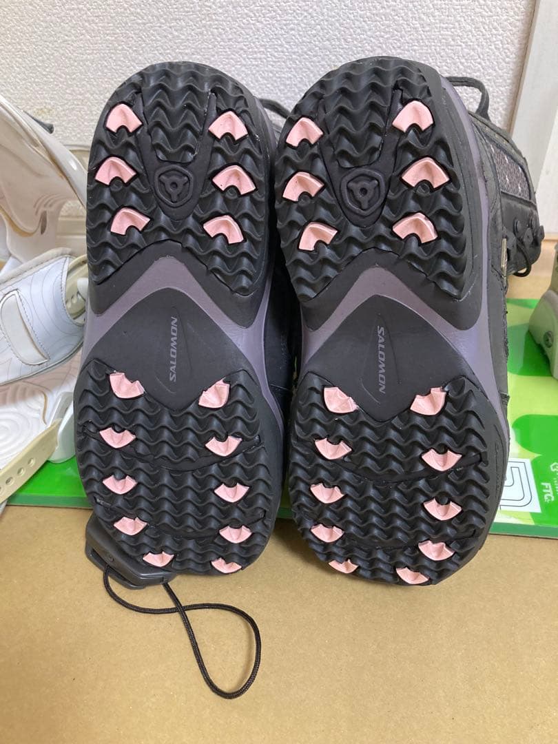 FANATIC スノーボード146cm サロモンビンディングM 24cmブーツ