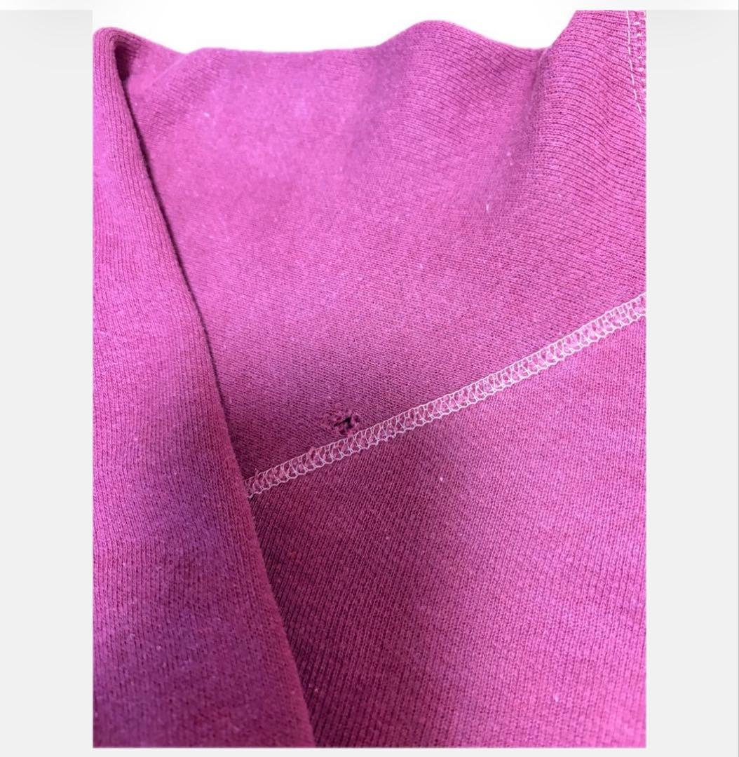 60's Flocky Print Vintage Sweat USA製