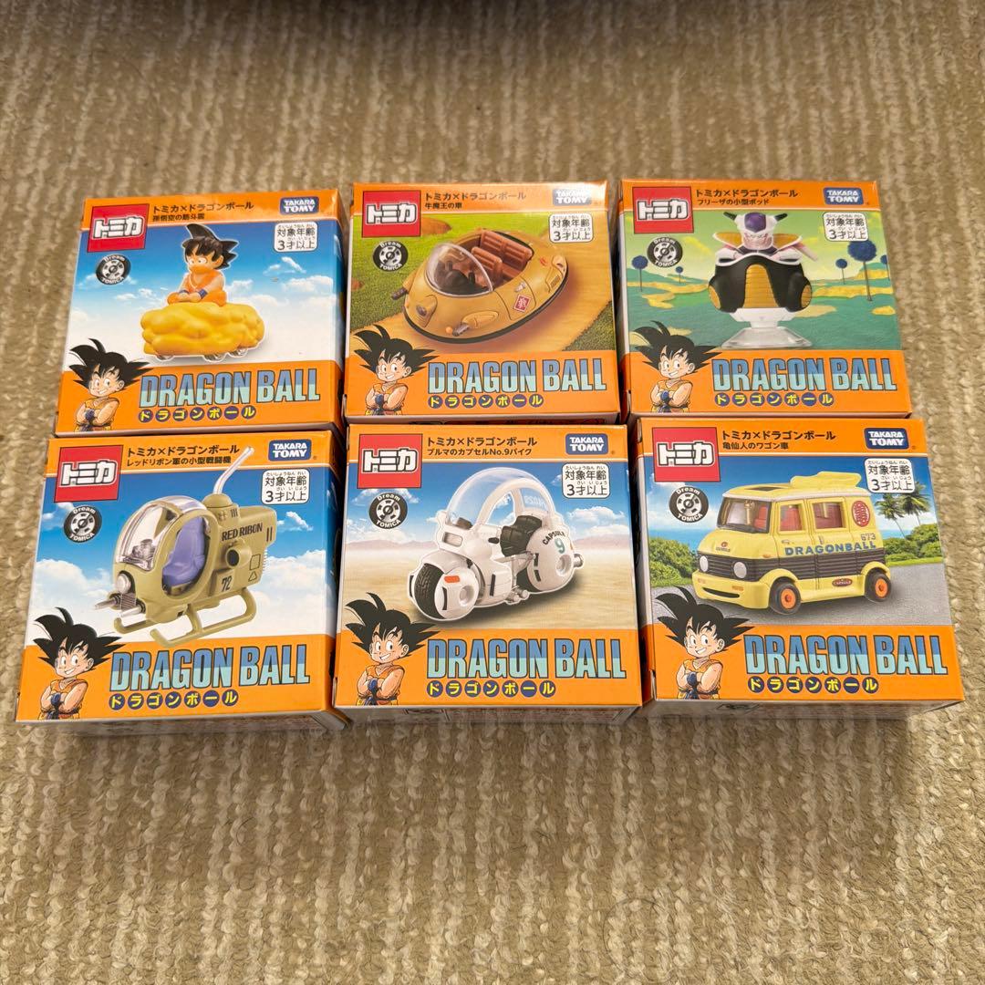 トミカ ドラゴンボール ミニカー 6個セット