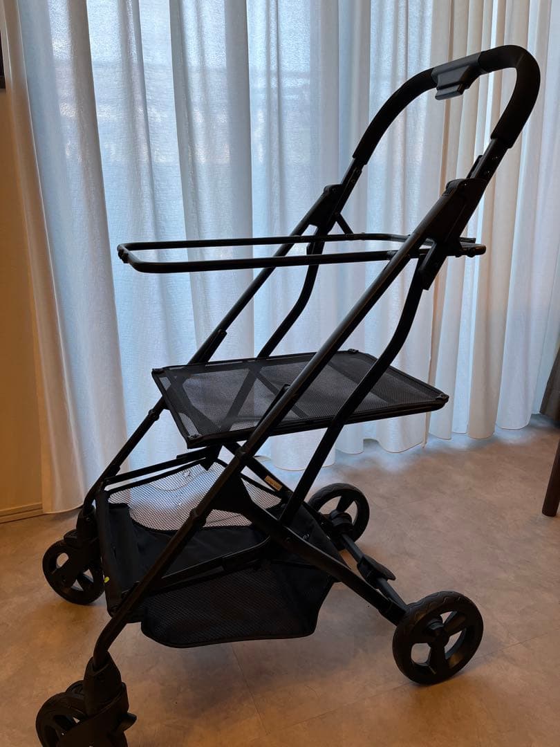 ECOC 折りたたみ式ショッピングカート ブラック