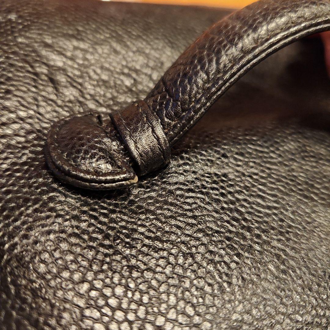 正規CHANEL　キャビアスキン　バニティバッグ