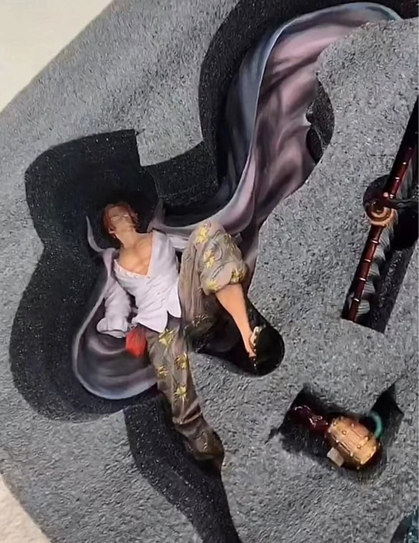 ワンピース 赤髪 シャンクス ガレージキット ガレキ スタチュー①④