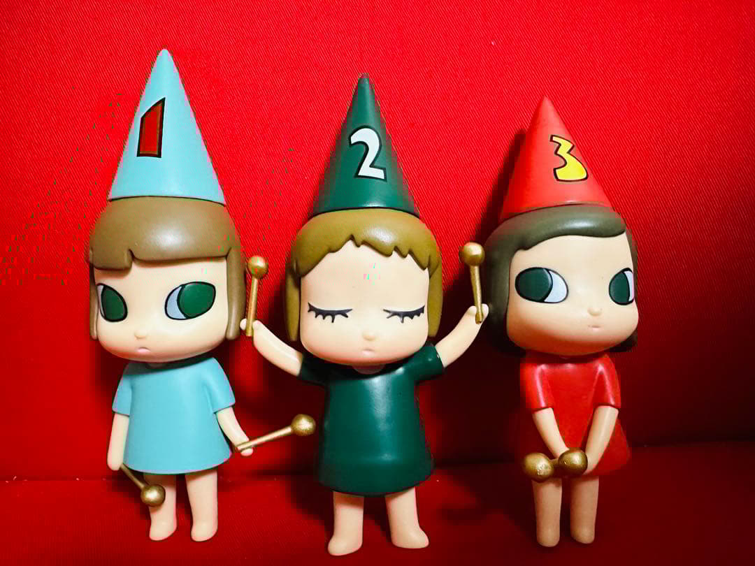 奈良美智 ドラミング・ガール 123 Drumming Girls