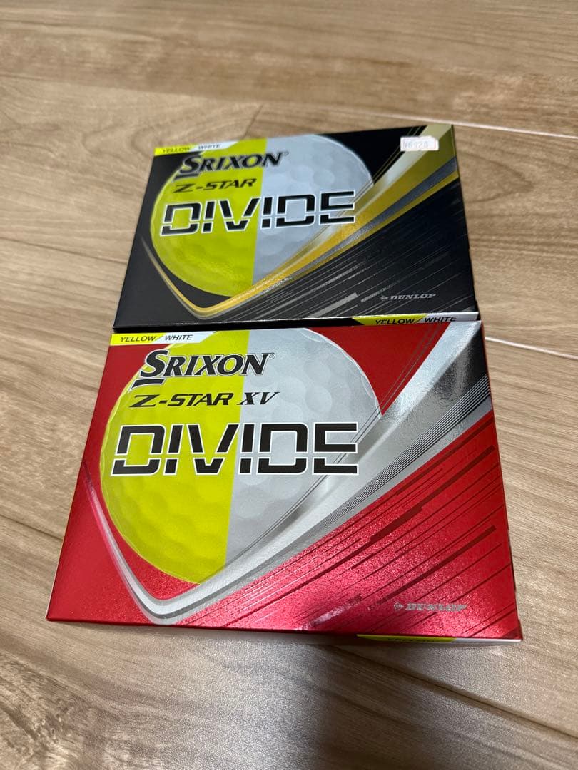 スリクソン Z-STAR & XV DIVIDE ゴルフボール 各1ダースセット