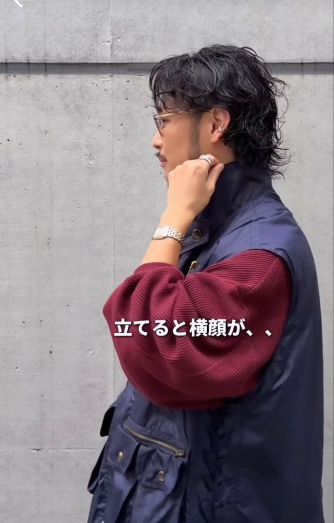 santaku セットアップ　2枚組　ベスト　パンツ　黒　多機能ベスト　キムタク