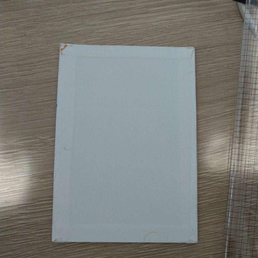 白猫の油絵 サイン入り