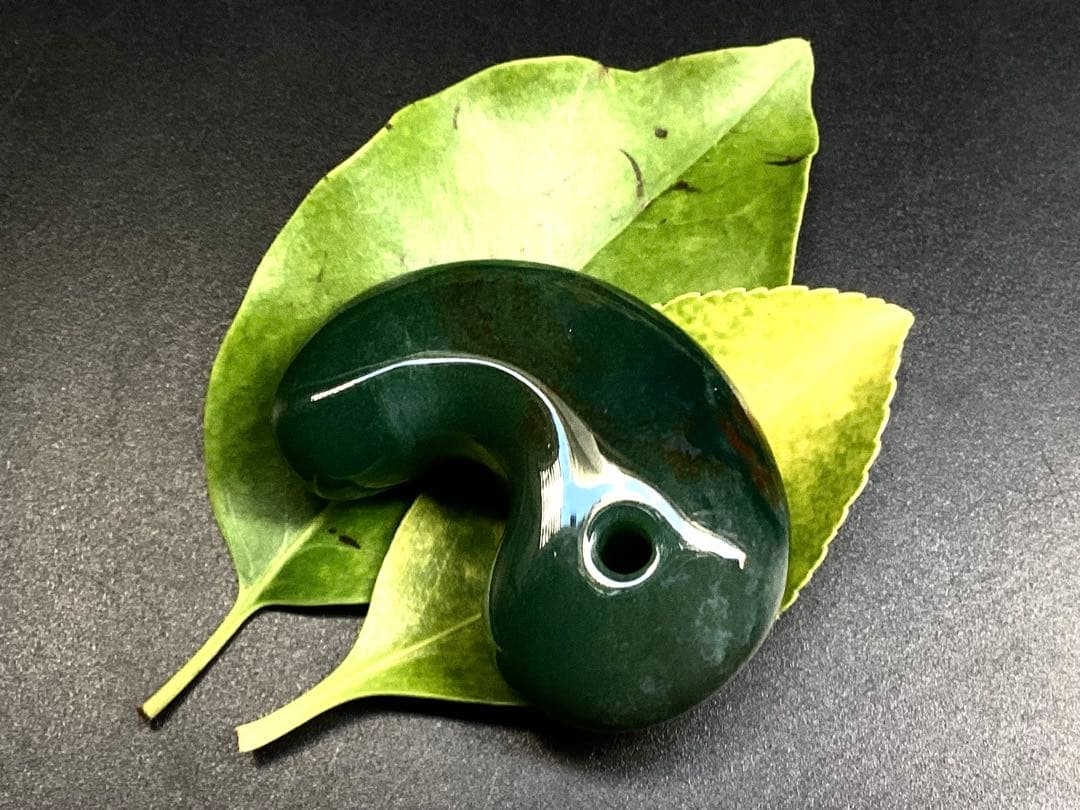 天然無垢石 グラデーションアートの美しい出雲石【碧玉】　即購入を半額以下‼️鑑別書