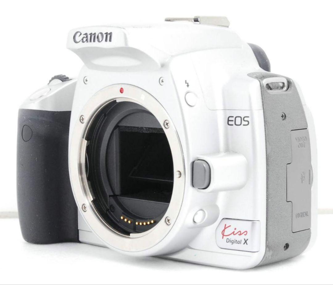 CANON　EOS　KissX　ダブルレンズ　超望遠　初心者　一眼レフ　キャノン
