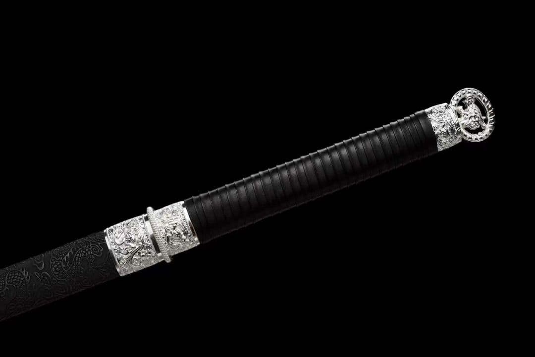 【雲龍環頭刀】20230248 古兵器 武具　刀装具　日本刀　模造刀 居合刀