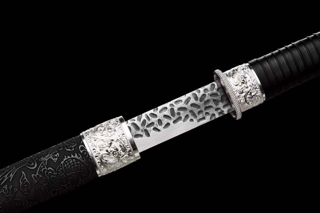 【雲龍環頭刀】20230248 古兵器 武具　刀装具　日本刀　模造刀 居合刀