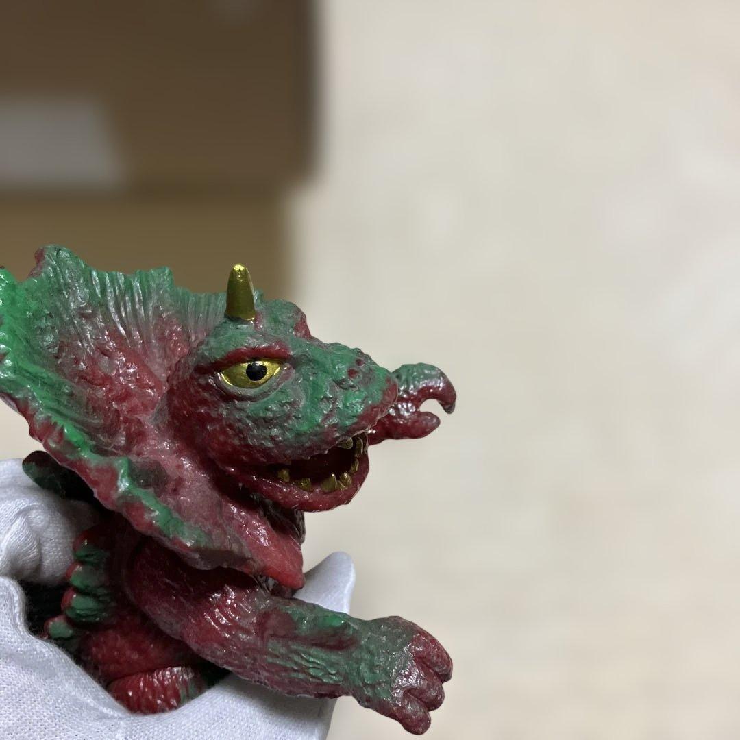 (激レア)(当時物)パチ　ポピーキングザウルス風　ジラース似　ソフビ　昭和レトロ