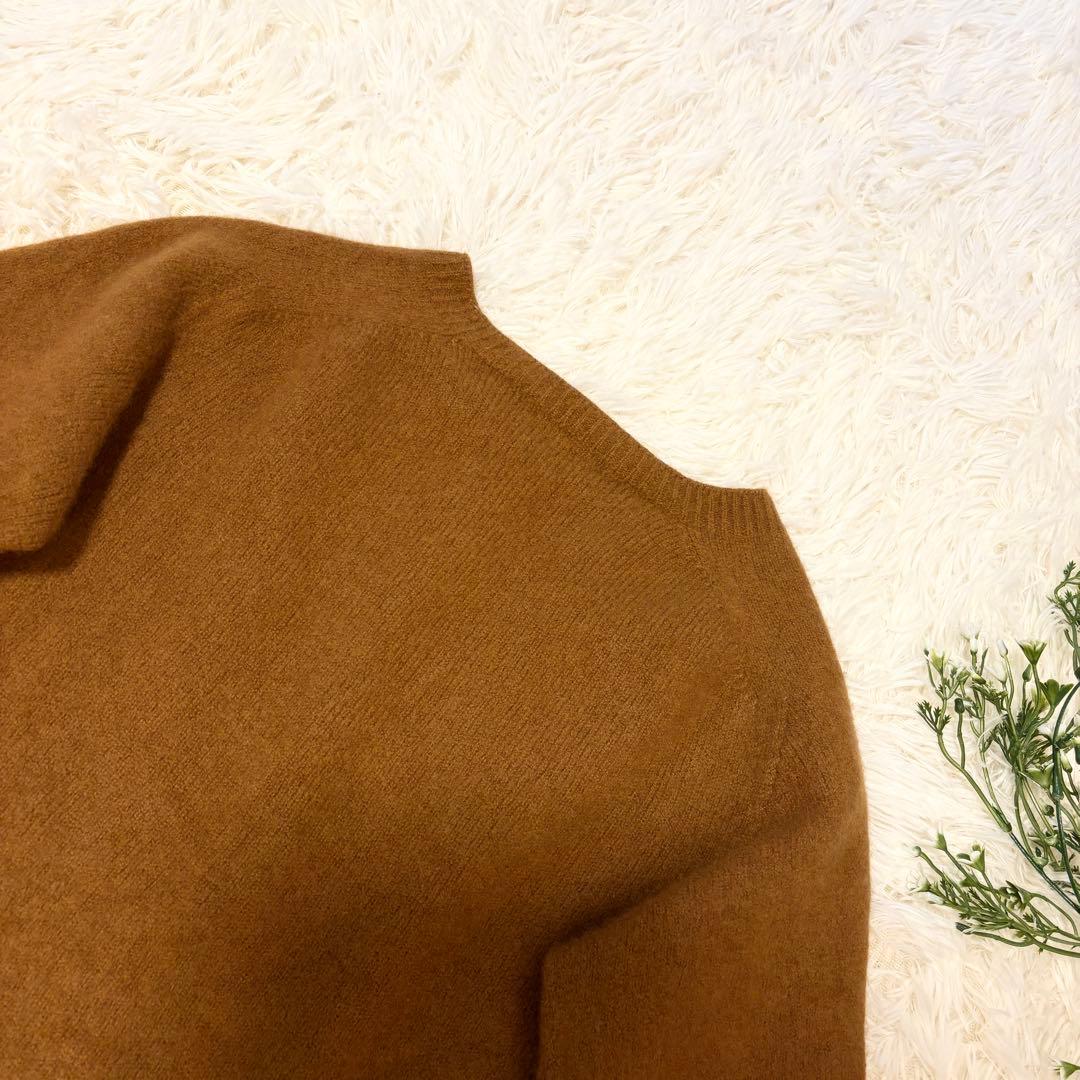 MARGARET HOWELL カシミヤ混 ニット ブラウン