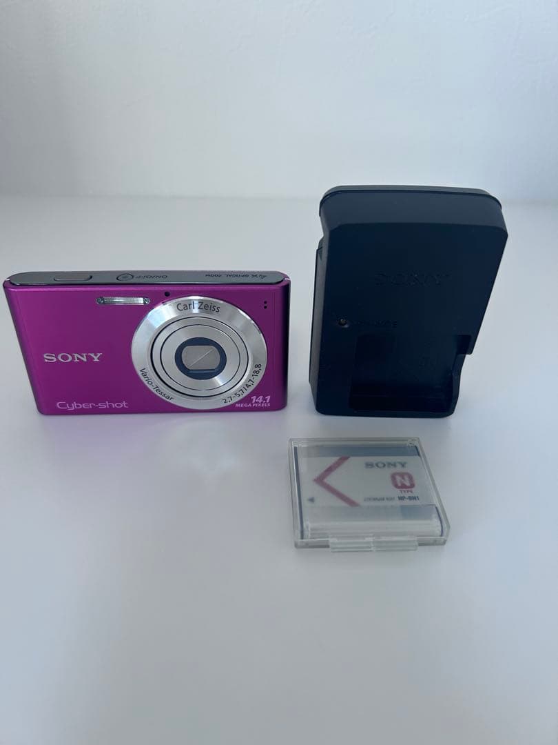 Sony サイバーショットDSC-W320 デジカメ　ソニー　充電器付きコンデジ