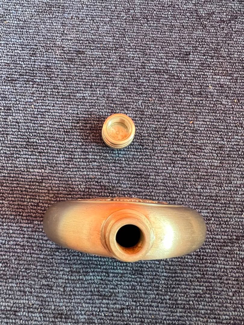 1309 tumasek pewter　酒器　ウィスキーボトル　スキットル　錫製