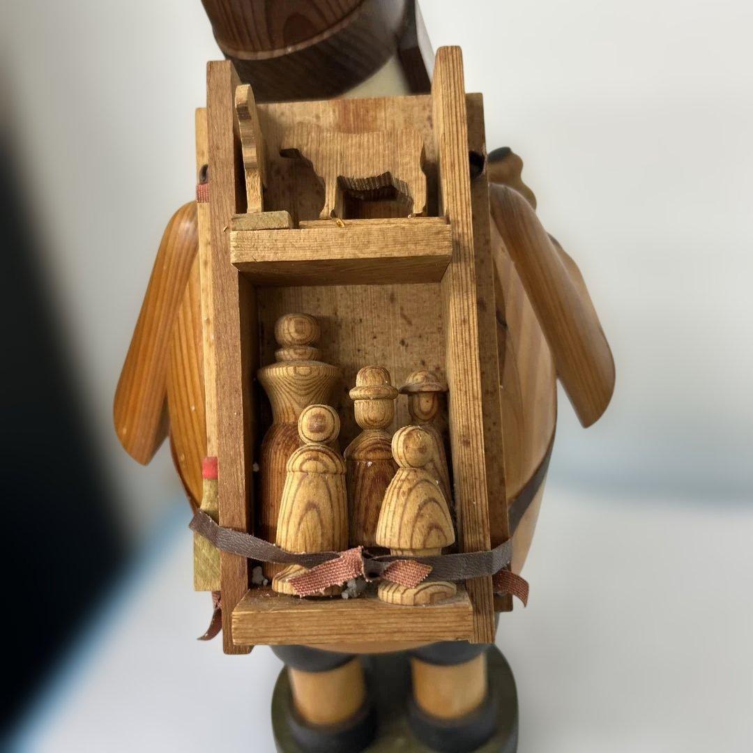 高さ　約３7cm ドイツ　パイプ人形