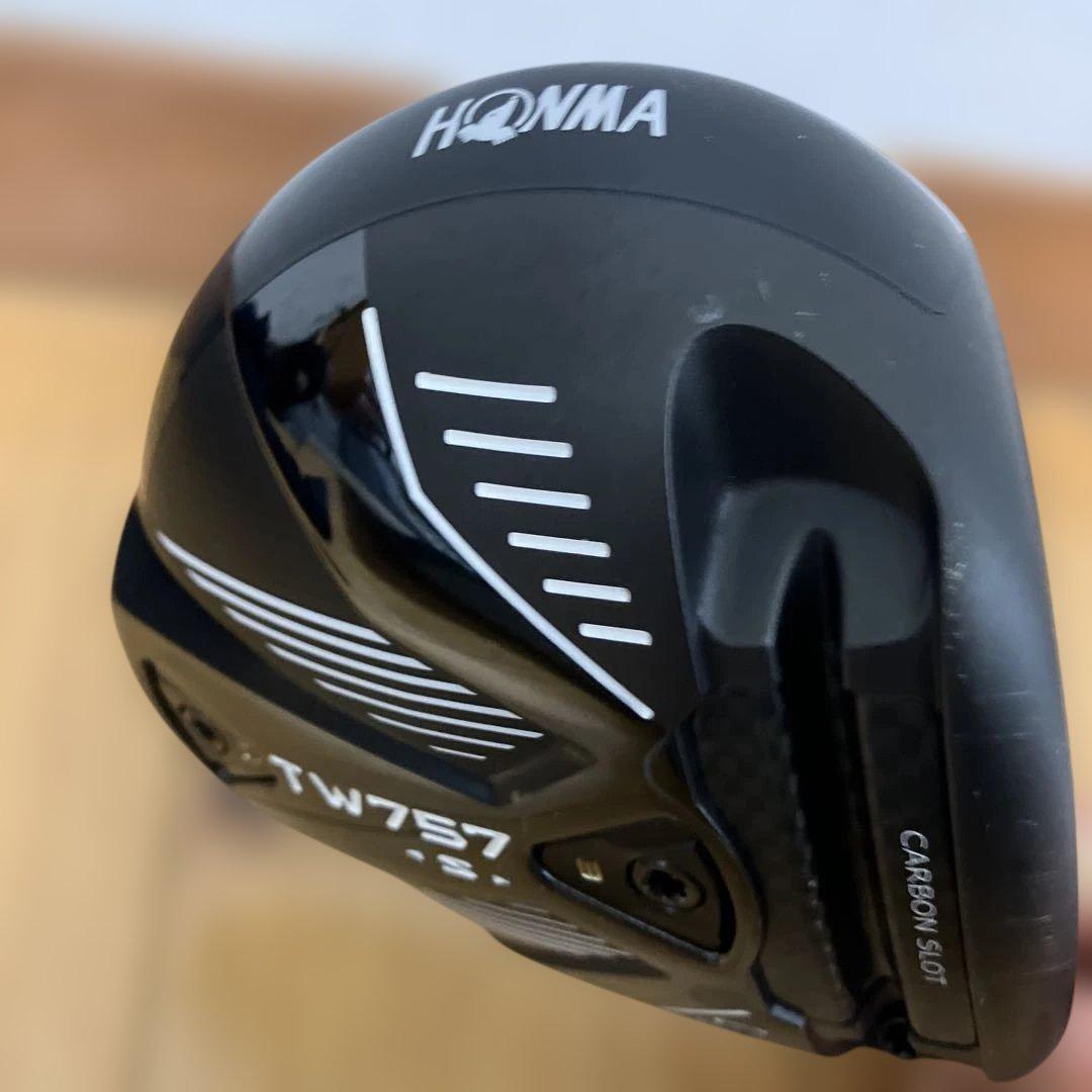《値下げ》ホンマTW757Sドライバー　9.0° ヘッド 純正ヘッドカバー付き