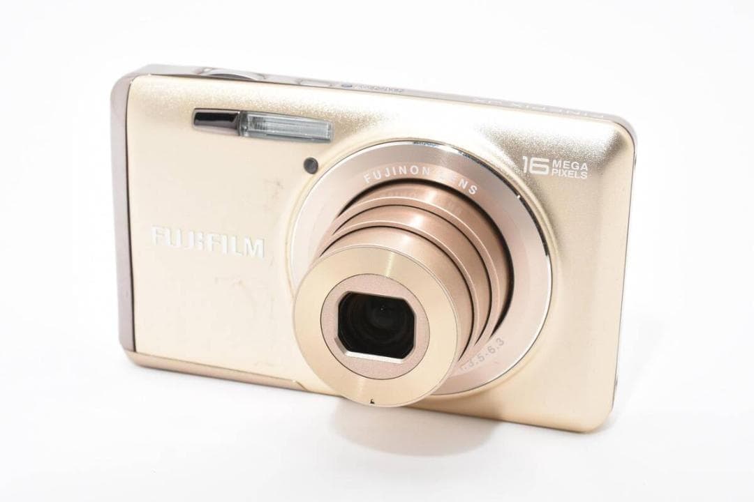 美品 FUJIFILM FinePix JX700 ゴールド ＃A336