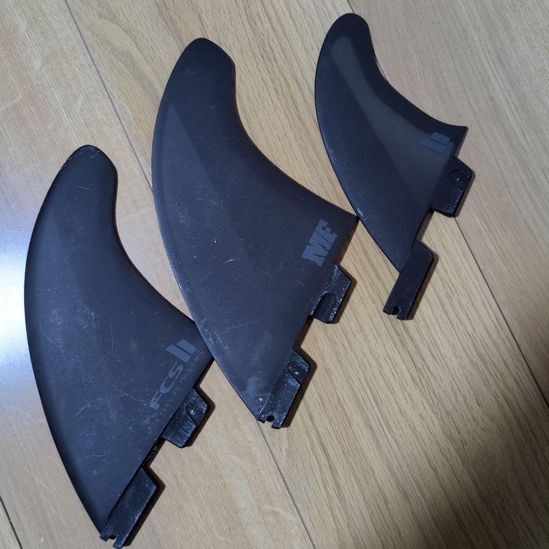 FCS II ブラック 3フィンセット