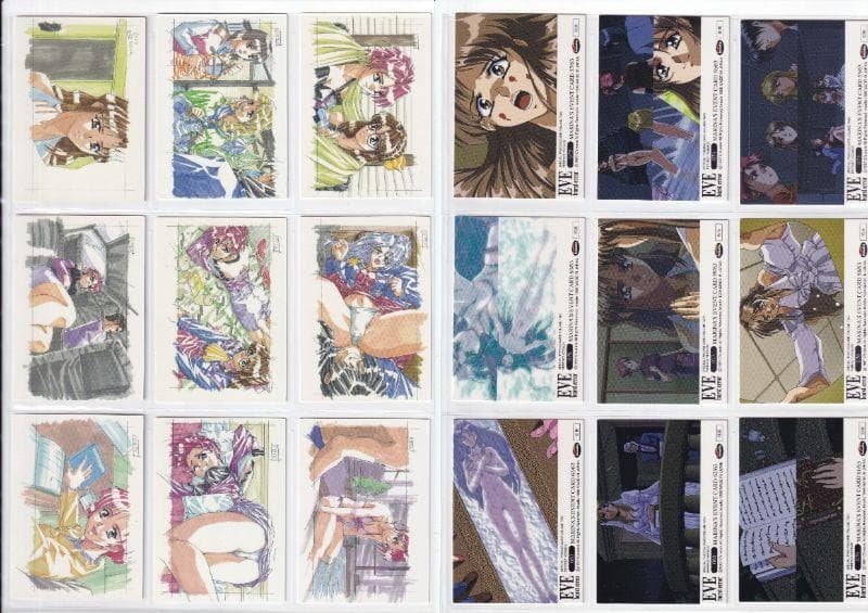 EVE　burst errorイヴ・バーストエラー　トレーディングカード２コンプ