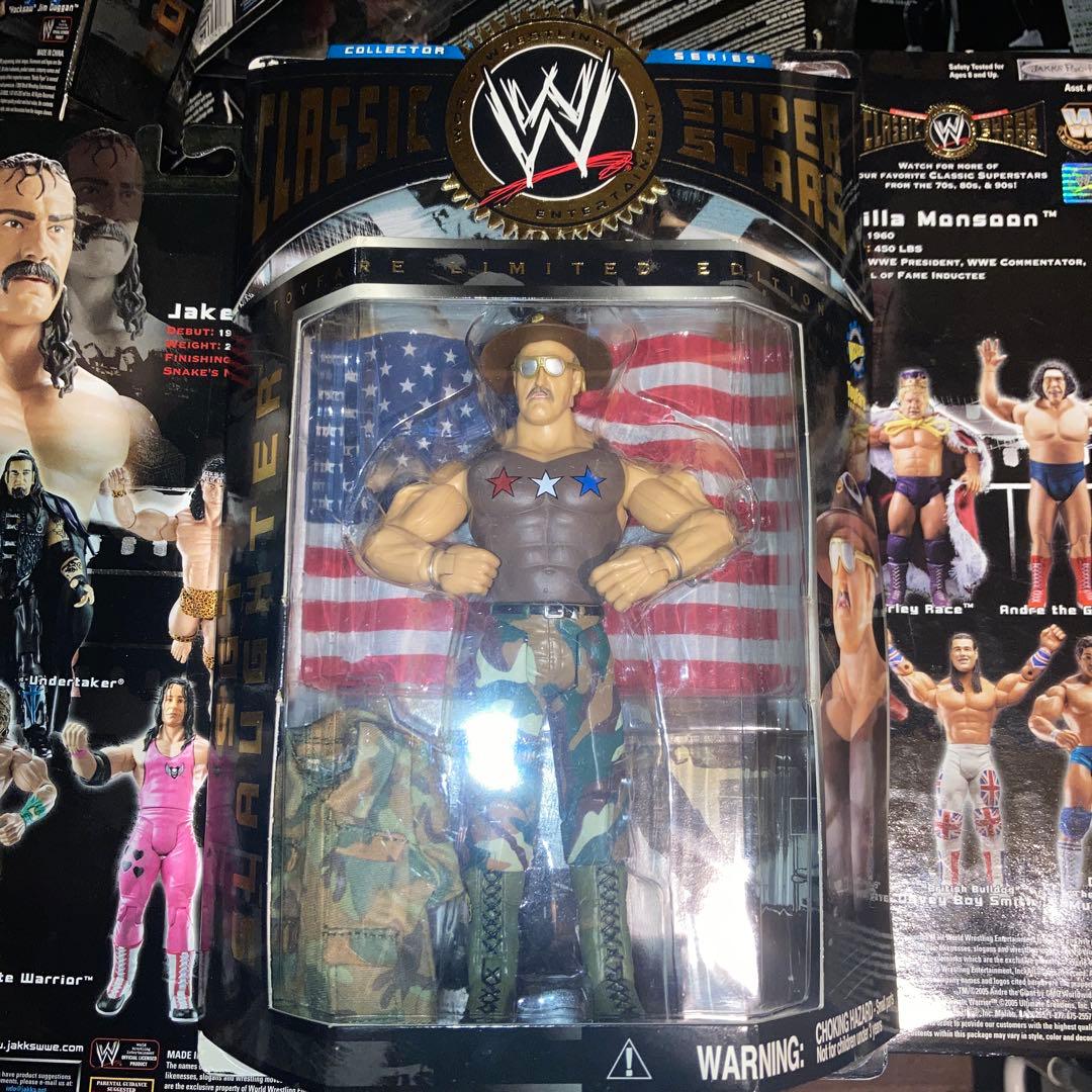 トイフェア限定　サージェント・スローター　WWEクラシックスーパースター　激レア