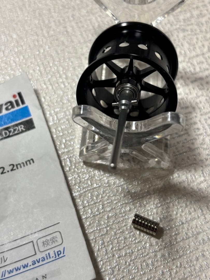 シマノ 22アルデバランBFS HG アベイルスプール付 ハンドルウッドノブ付