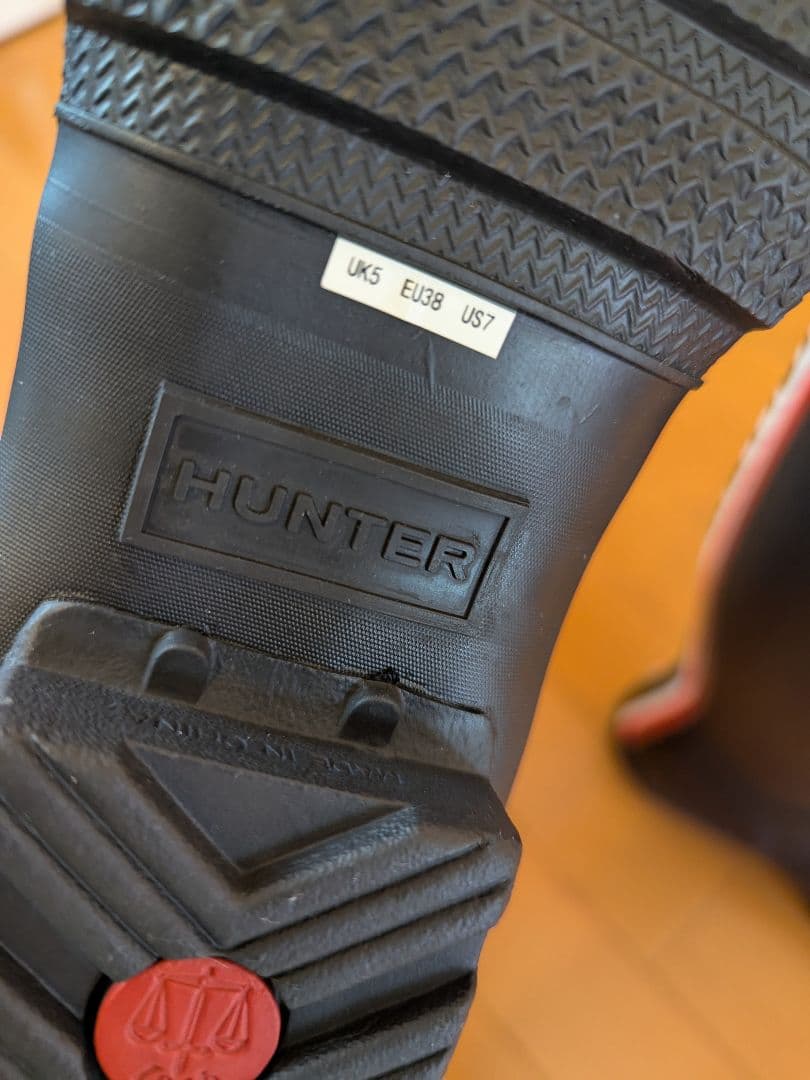 【未使用品】HUNTER ハンター OG トール トリコロール レインブーツ
