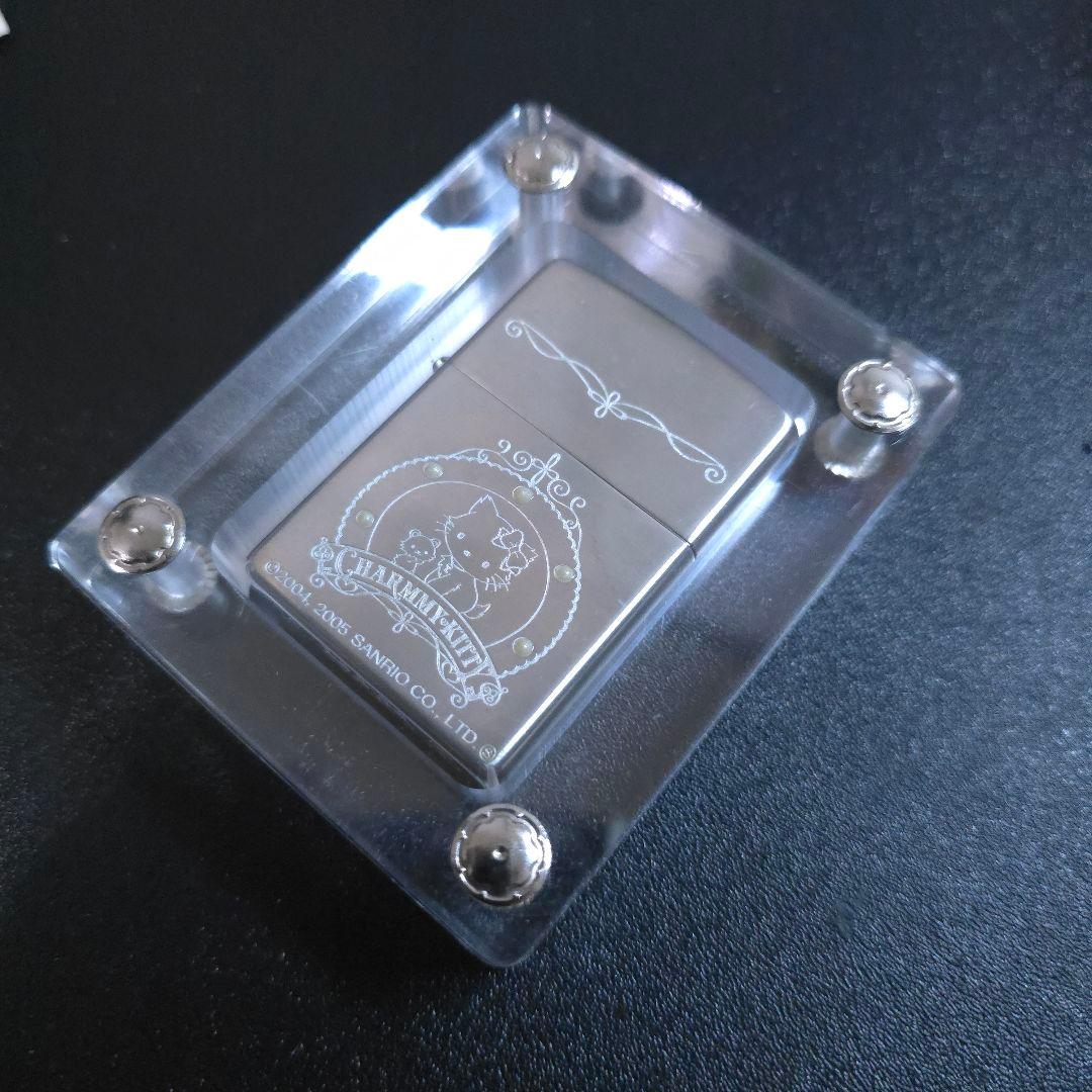超希少　限定　未使用　ハローキティ　チャーミーキティ　Zippo　チャーム付き