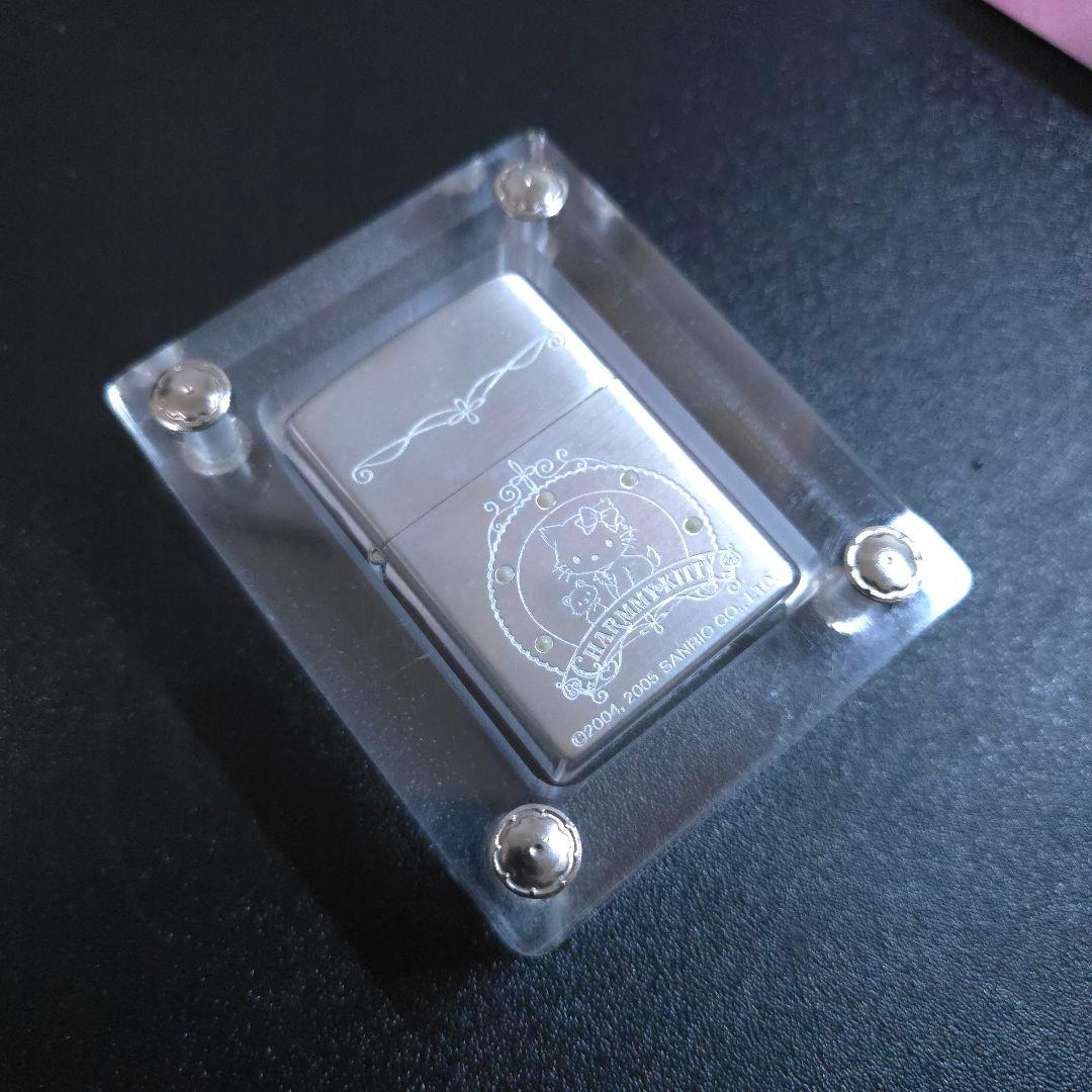 超希少　限定　未使用　ハローキティ　チャーミーキティ　Zippo　チャーム付き