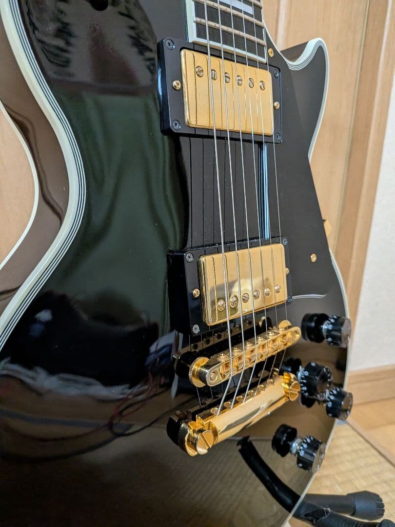 Fujigen NLC20EMH 　エボニー指板　レスポールカスタムタイプ