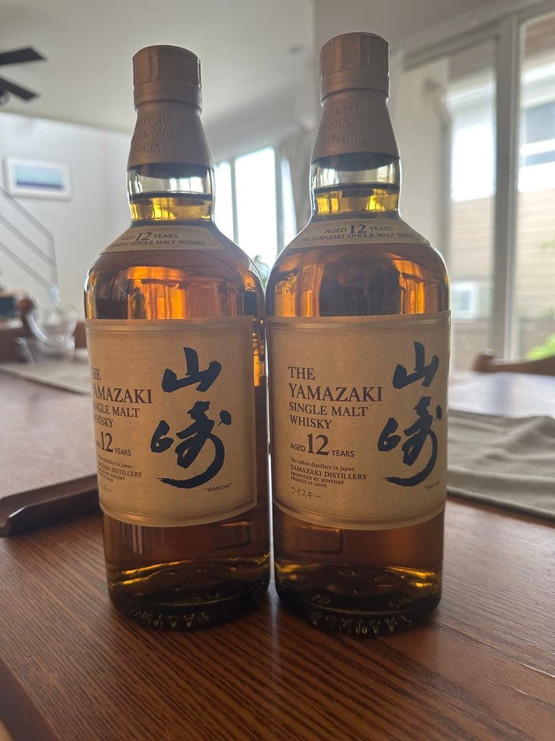 山崎ウイスキー　12年　未開封