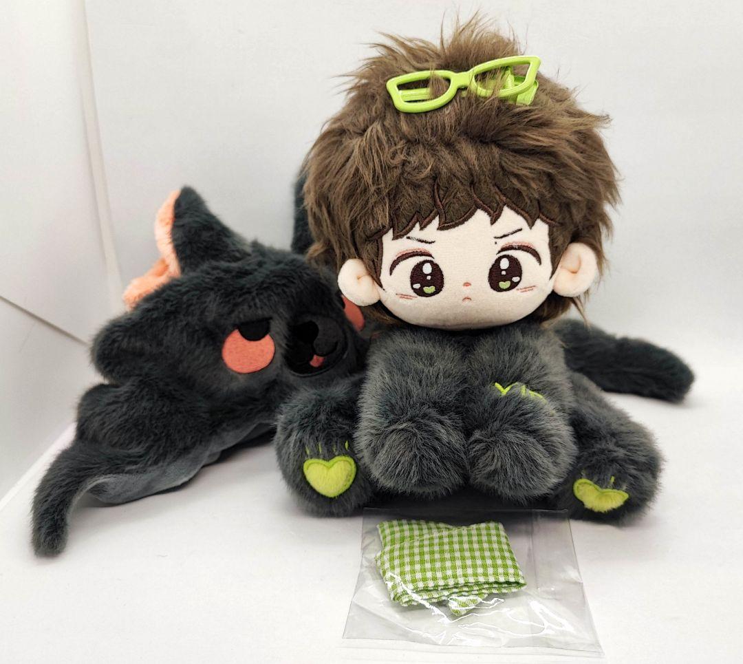 即発送【肖戦・王一博】おすわり着ぐるみぬいぐるみペア◆小啵♡小赞 (bjyx)