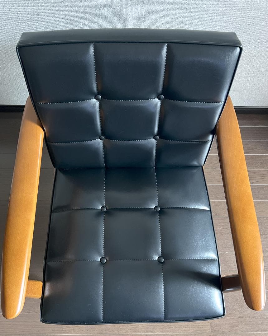 【梱包たのメル便送料込み】カリモク60　Kチェア 1シーター