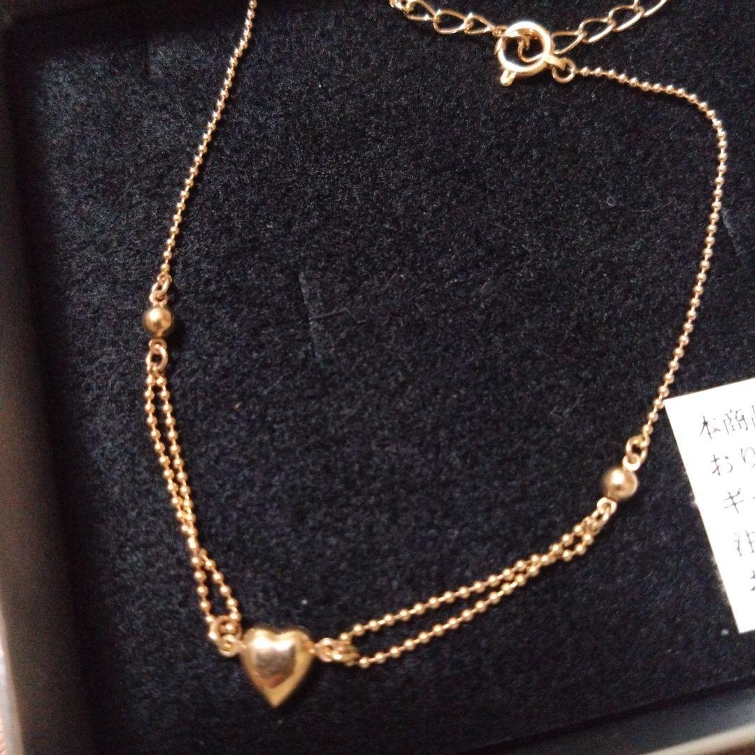 ブレスレット　アンクレット　エステール　K18 ピンクゴールド