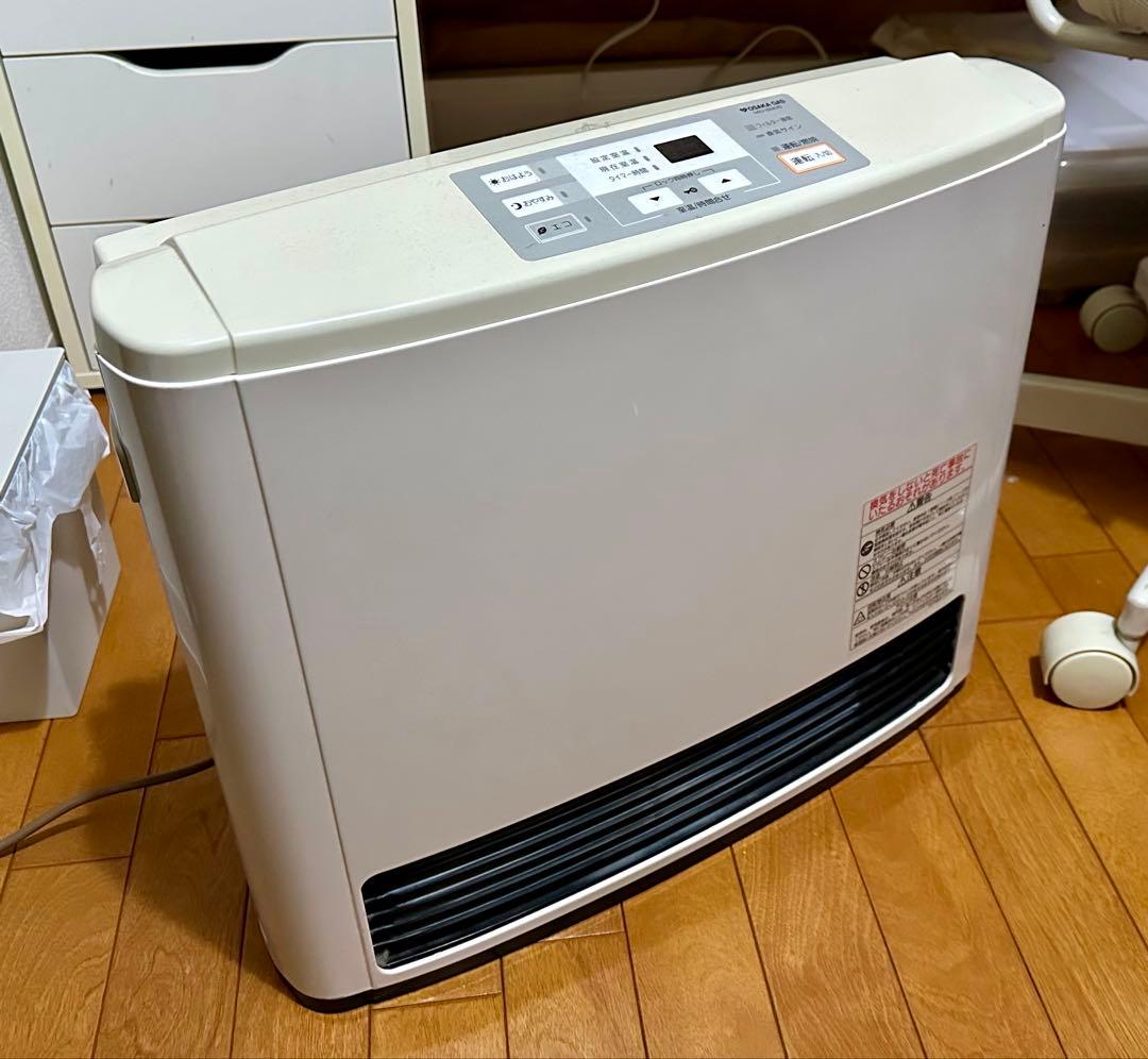 【中古】ガスファンヒーター 木造11畳、コンクリート21畳 都市ガス13A