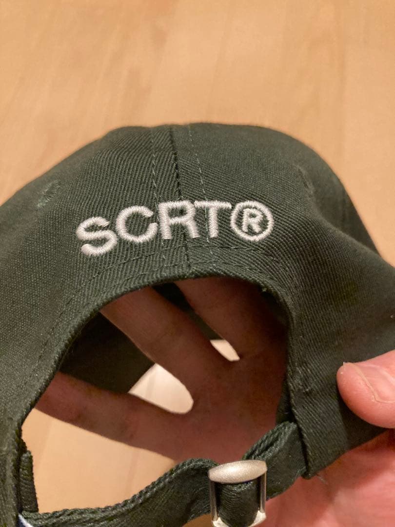 SCRT社　TWIN PEAKS キャップ　イギリスインディーストリートブランド