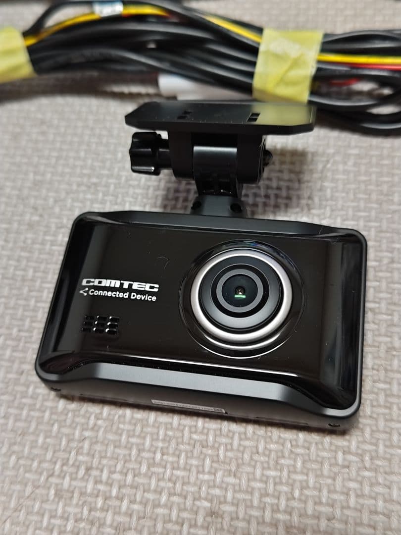 COMTEC ZDR-058 前後カメラドライブレコーダー配線付き。