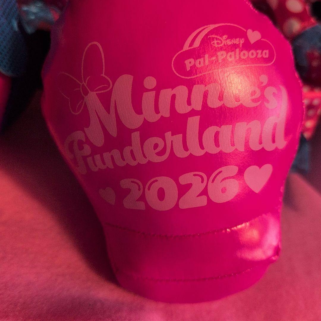 ディズニー新品タグ付　ミニー 　ぬいぐるみ パルパルーザ ファンダーランド