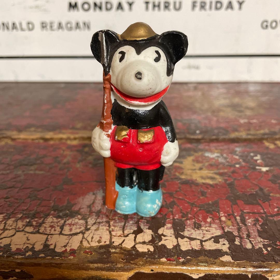 30's アンティーク antique ビスクドール ミッキーマウス 日本製