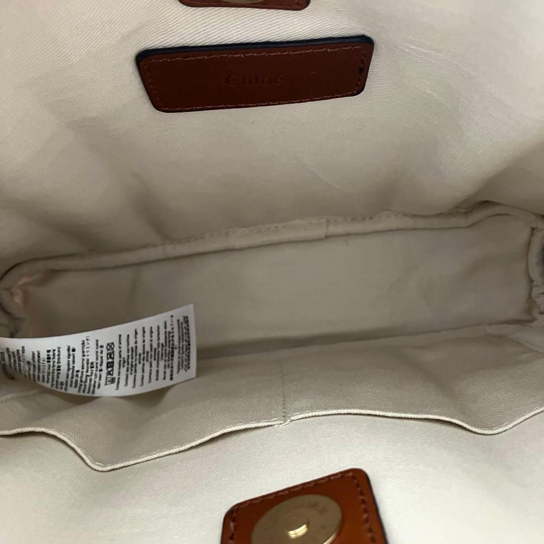 ◆新品未使用 Chloe クロエ ミニ ハンドバッグ ショルダーバッグ ボア