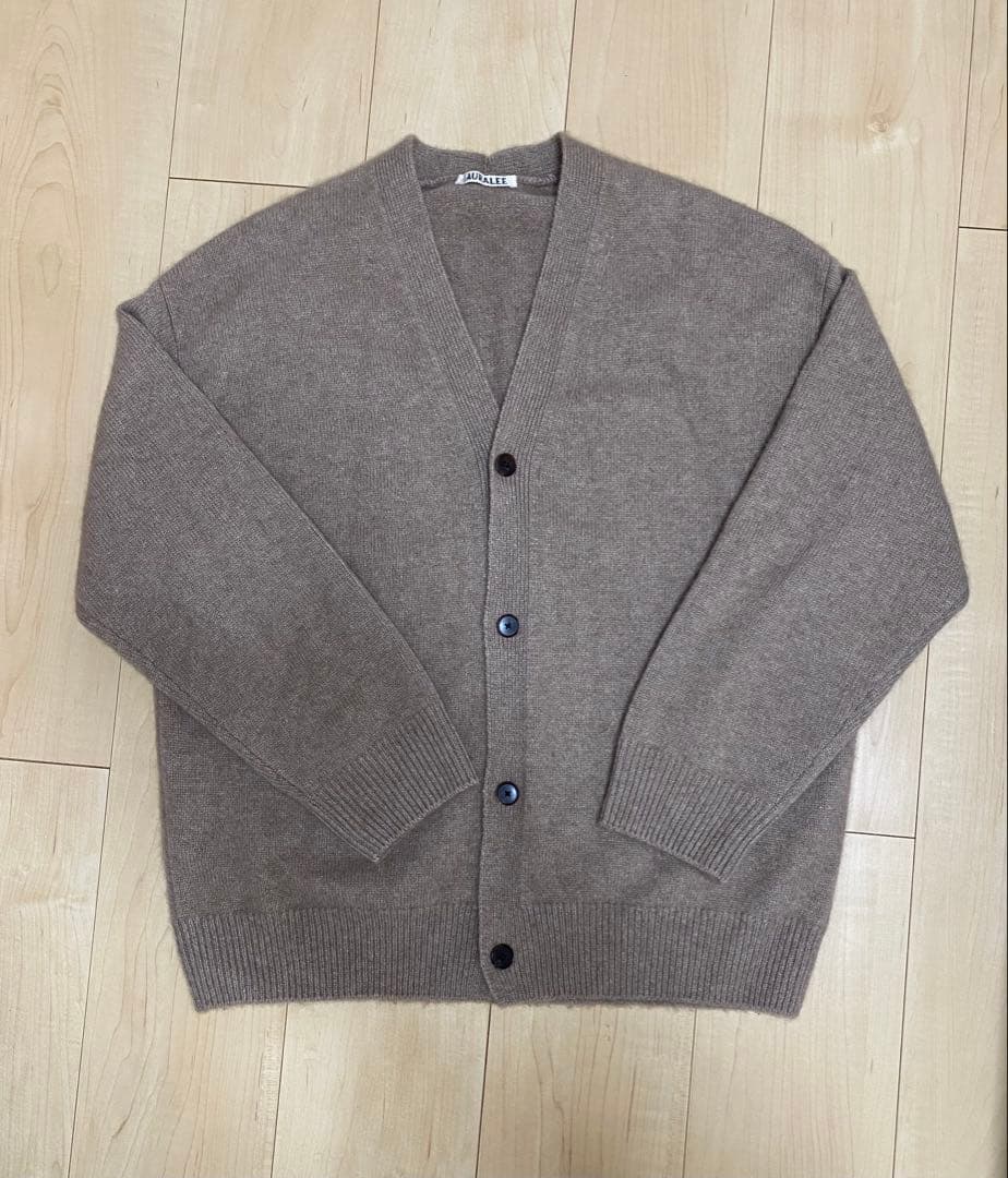 23AW AURALEE ベビーカシミヤカーディガン