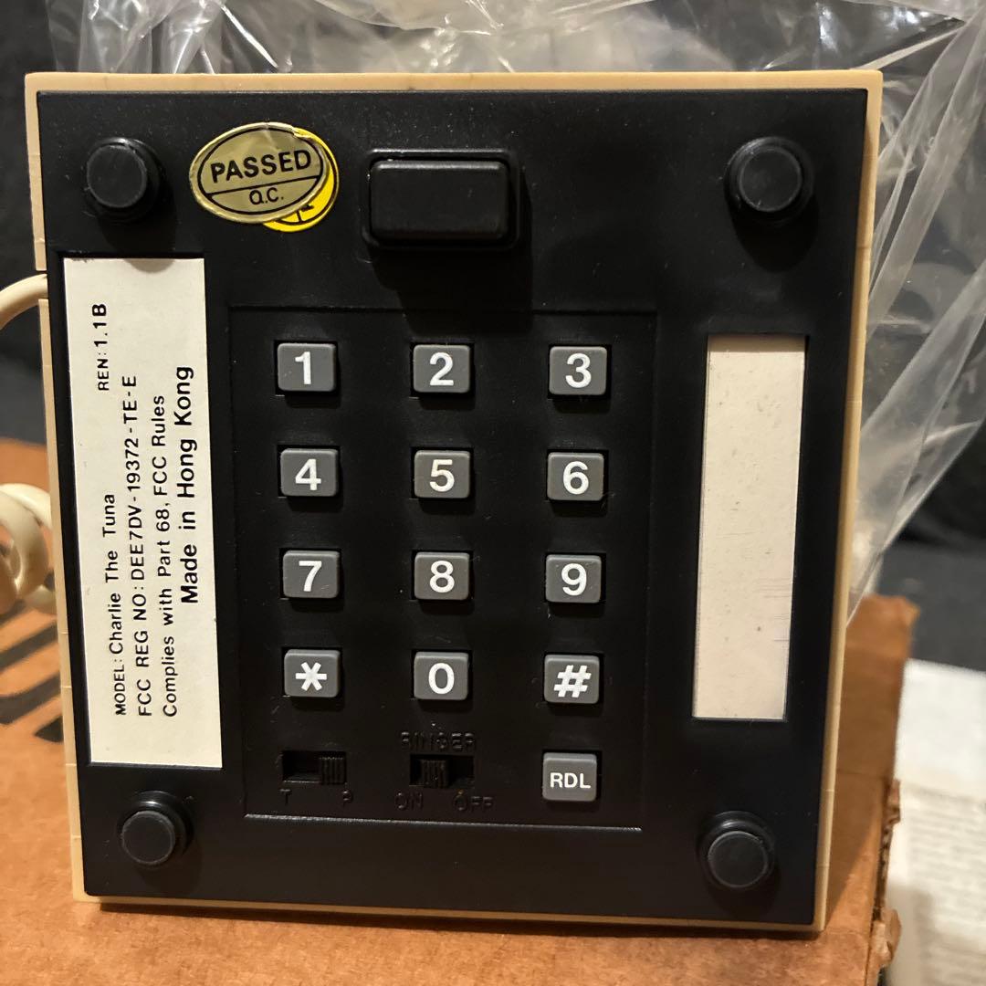 チャーリーザツナ　新品　電話アドバタイジングCharlie the tuna箱付