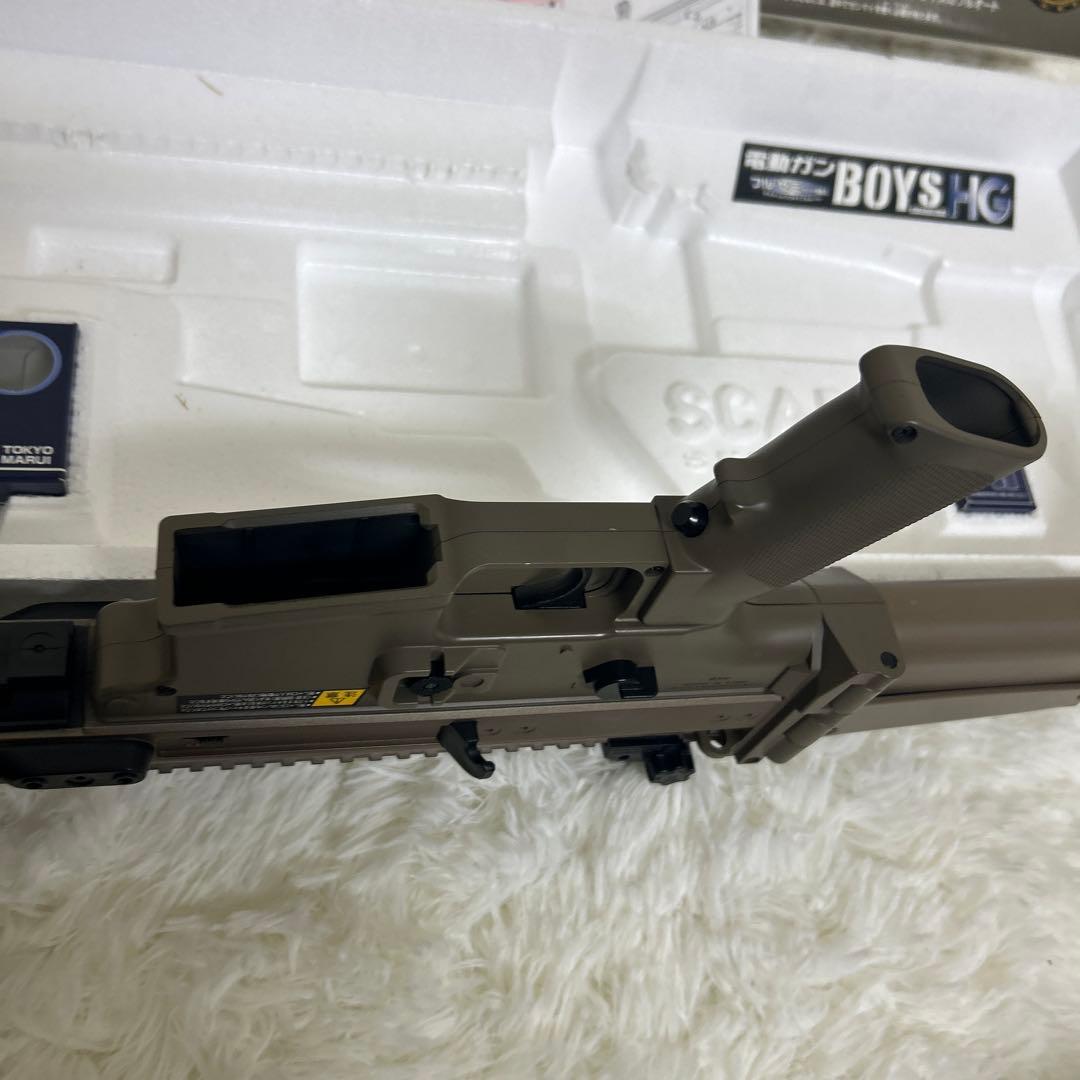 極美品　スカーL CQC 電動ガンボーイズ SCAR-L フラットダークアース