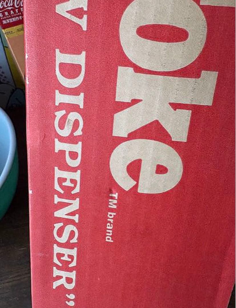 アメリカン雑貨 コカ・コーラ ストローディスペンサー1992年 箱付