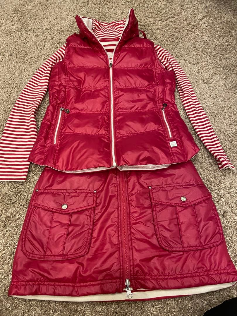 冬物ダウン.ゴルフウェアセットアップ